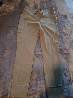 Athleta Olive Green Tech Cargo Joggers